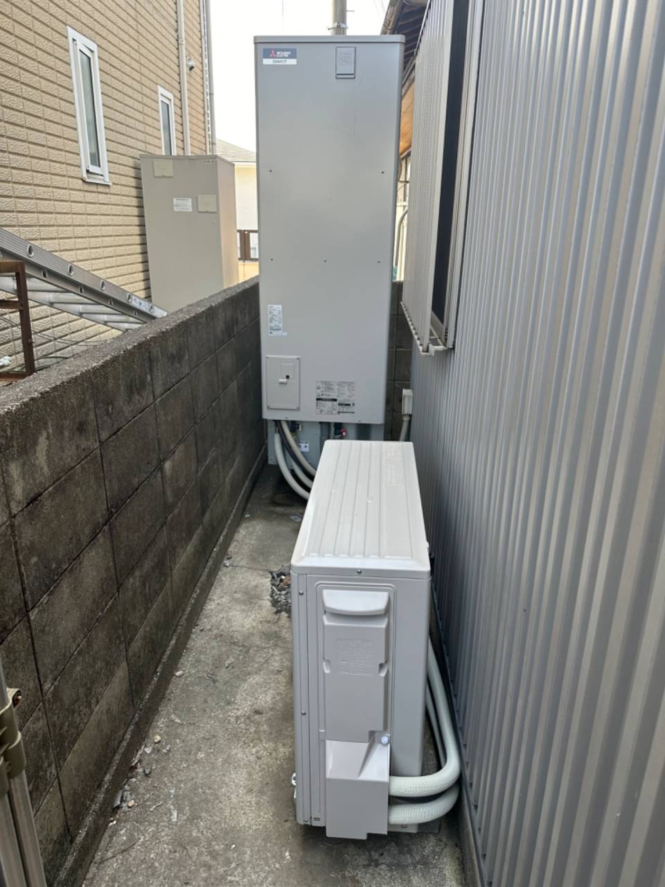 徳島で電気温水機交換（エコキュート）