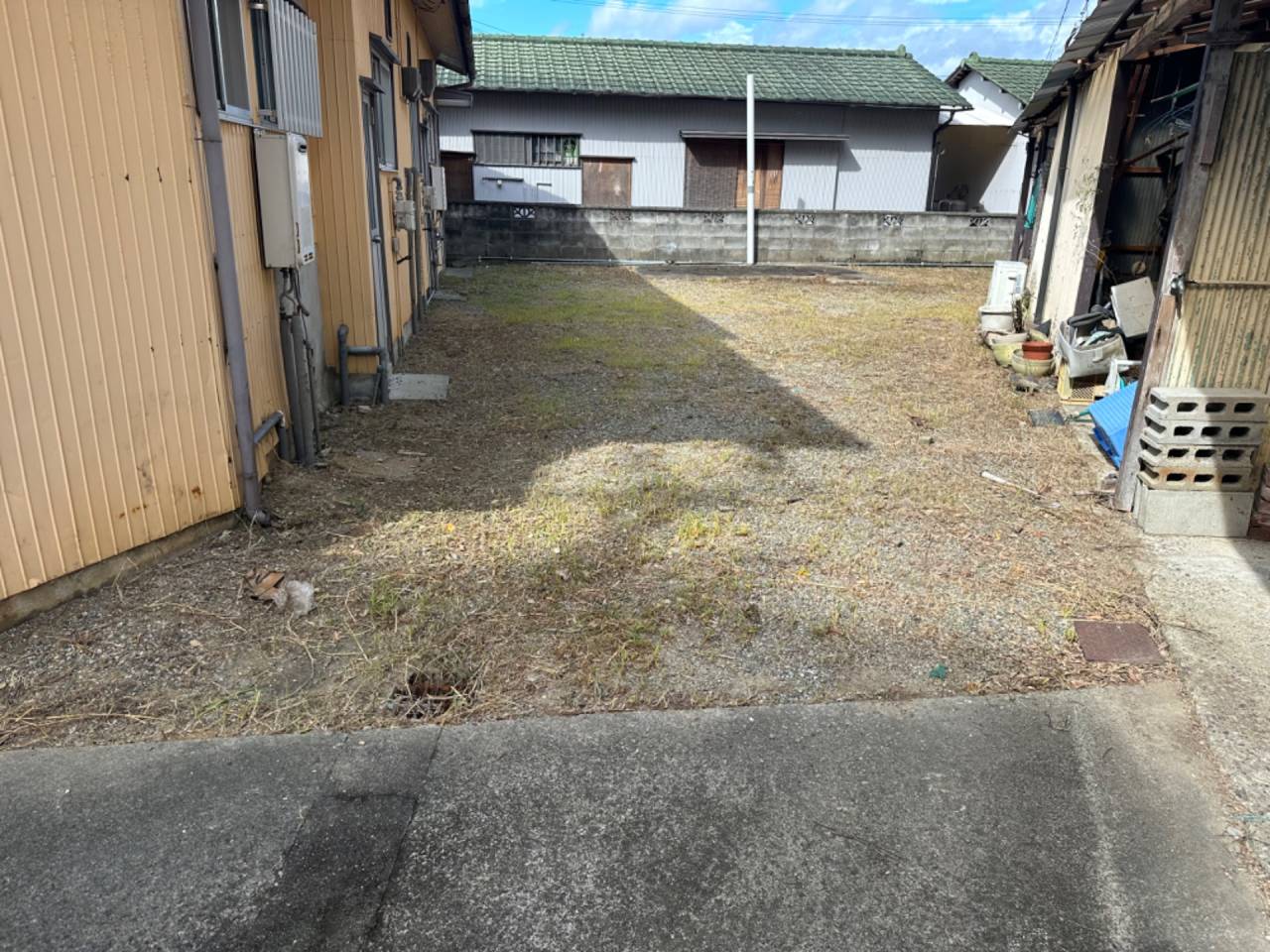 徳島で防草シート施工（草刈り）