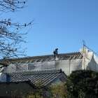 石井町で屋根塗装（遮熱フッ素）